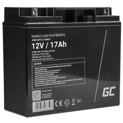 Green Cell bezúdržbová baterie AGM VRLA 12V 17Ah pro sekačky, lodě, invalidní vozíky a koloběžky