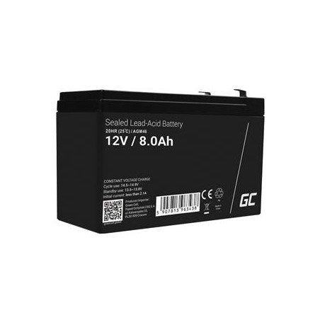 Green Cell AGM baterie 12V 8Ah