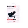 Adaptér do auta SWISSTEN 5W, 1 port, USB-A, kabel microUSB
