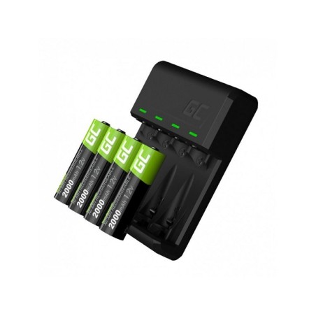Sada Green Cell GC VitalCharger a 4x baterie AA 2000mAh Ni-MH
