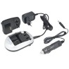 Nabíječka pro Panasonic DMW-BCF10, DMW-BCK7, CGA-S106 - AV-MP-AVP158
