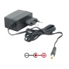 Napájecí adaptér univerzální 12V 1A 12W konektor 5,5mm x 2,1mm plus pó, l uprostřed