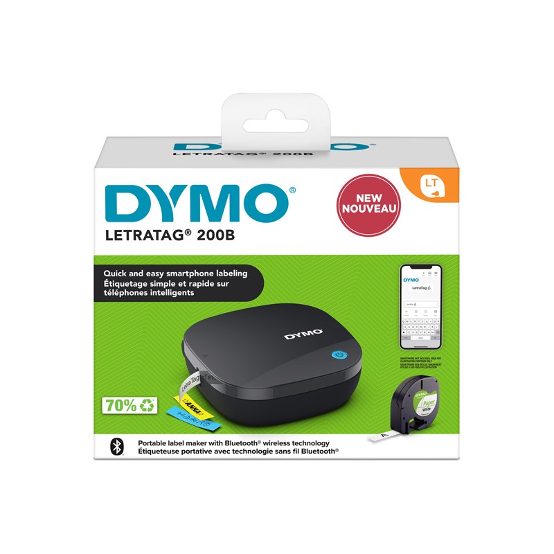 Tiskárna samolepicích štítků Dymo, LetraTag Bluetooth LT200B