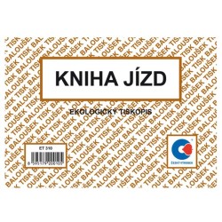 Kniha jízd ET310, A6, 3x52listů,3ks, cena za 1ks, Baloušek