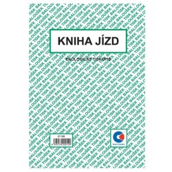 Kniha jízd ET320, A5, 3x52listů,3ks, cena za 1ks, Baloušek