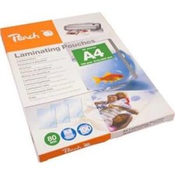 Peach Fólie laminovací, A4, 80mic, termální, 100ks