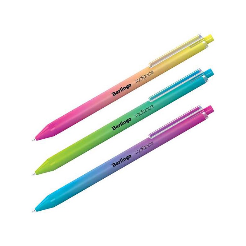 Berlingo, pero automatické kuličkové, modré, 30ks, 0.7mm, Radiance
