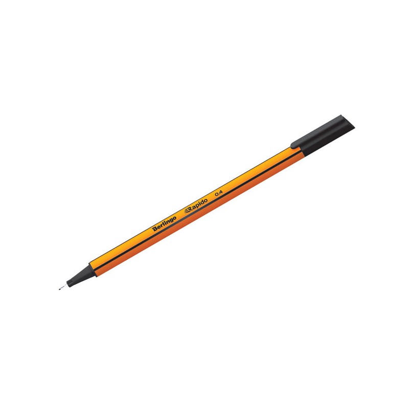 Berlingo, liner Rapido, černý, 12ks, 0.4mm