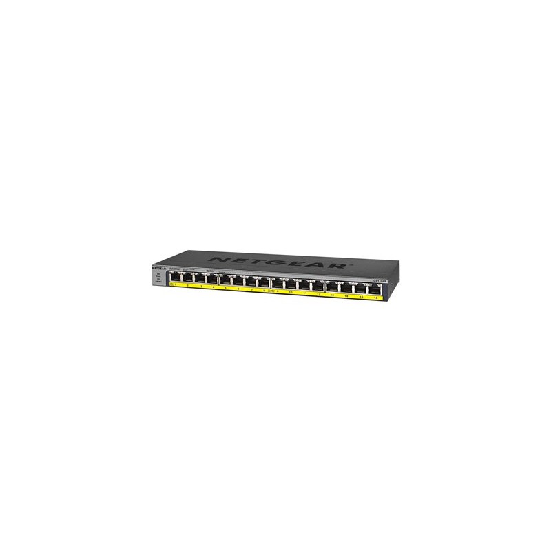 NETGEAR 16PT PoE Gigabit Unmanaged Swch, GS116LP