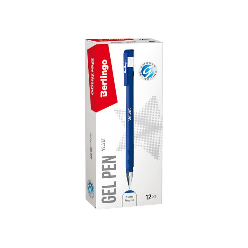 Berlingo, liner Velvet, modrý, 12ks, 0.5mm