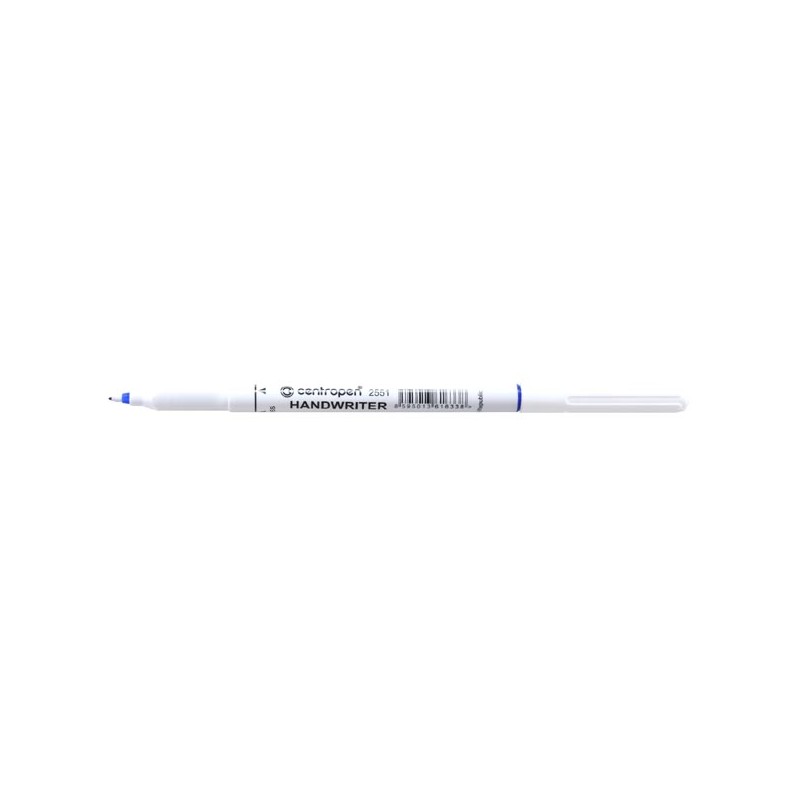 Centropen, liner 2551, modrý, 12ks, 0.5mm, plastový hrot odolný tlaku, cena za 1ks