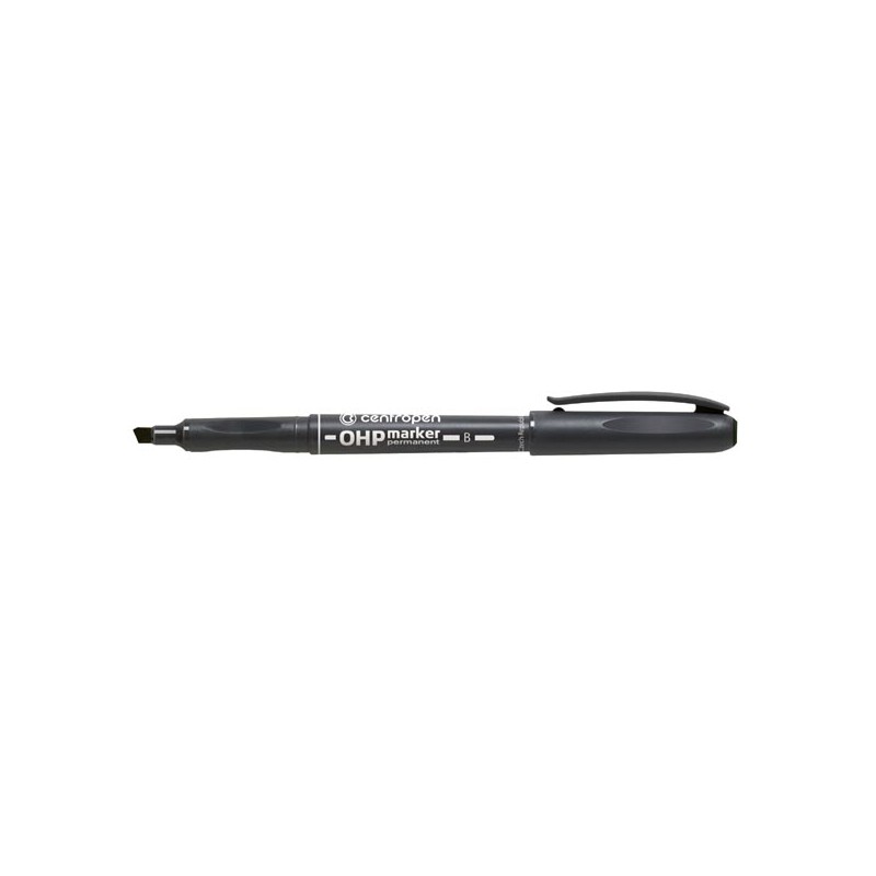 Centropen, marker 2638, černý, 10ks, 1.3mm, alkoholová báze, cena za 1ks