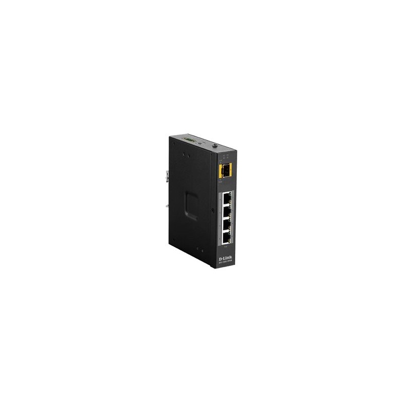 D-Link DIS-100G-5PSW Industrial Gigabit Unmanaged PoE Switch with SFP slot
