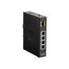 D-Link DIS-100G-5PSW Industrial Gigabit Unmanaged PoE Switch with SFP slot