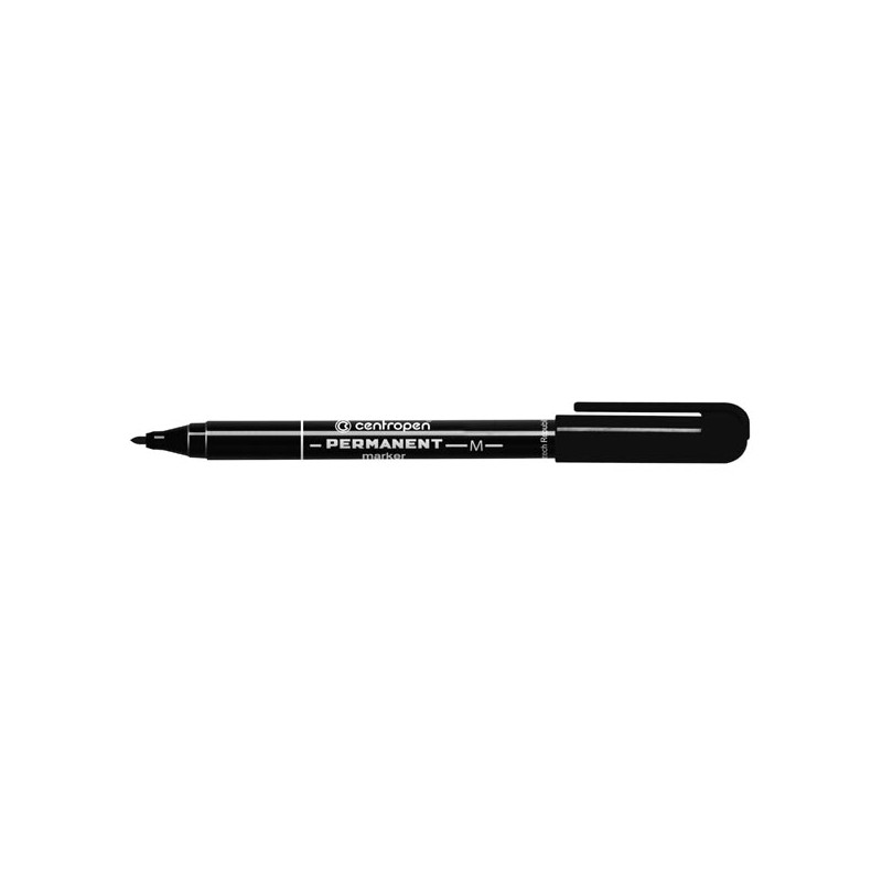 Centropen, marker 2846, černý, 10ks, 1mm, alkoholová báze, cena za 1ks