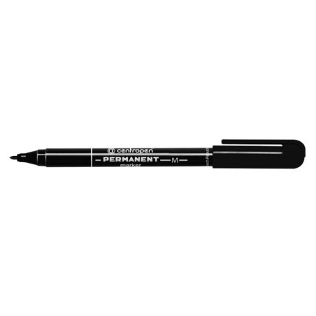 Centropen, marker 2846, černý, 10ks, 1mm, alkoholová báze, cena za 1ks
