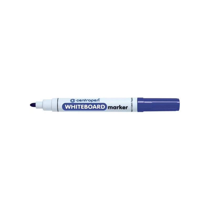 Centropen, whiteboard marker 8559, modrý, 10ks, 2.5mm, alkoholová báze, cena za 1ks