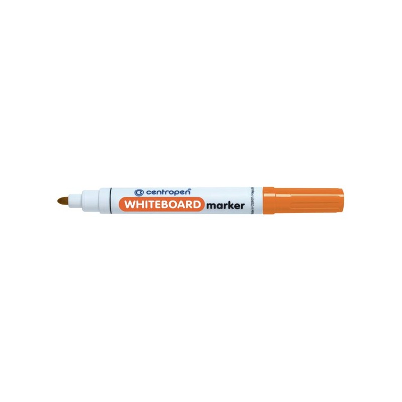 Centropen, whiteboard marker 8559, oranžový, 10ks, 2.5mm, alkoholová báze, cena za 1ks