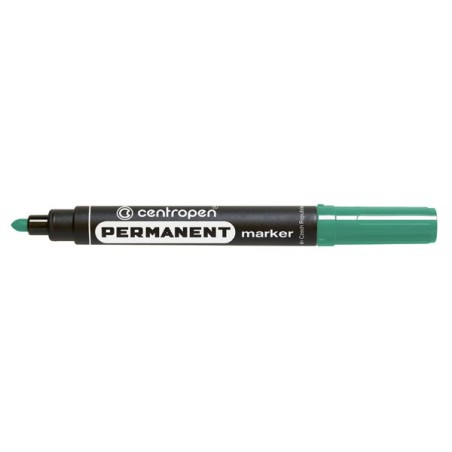 Centropen, marker 8566, zelený, 10ks, 2.5mm, alkoholová báze, cena za 1ks