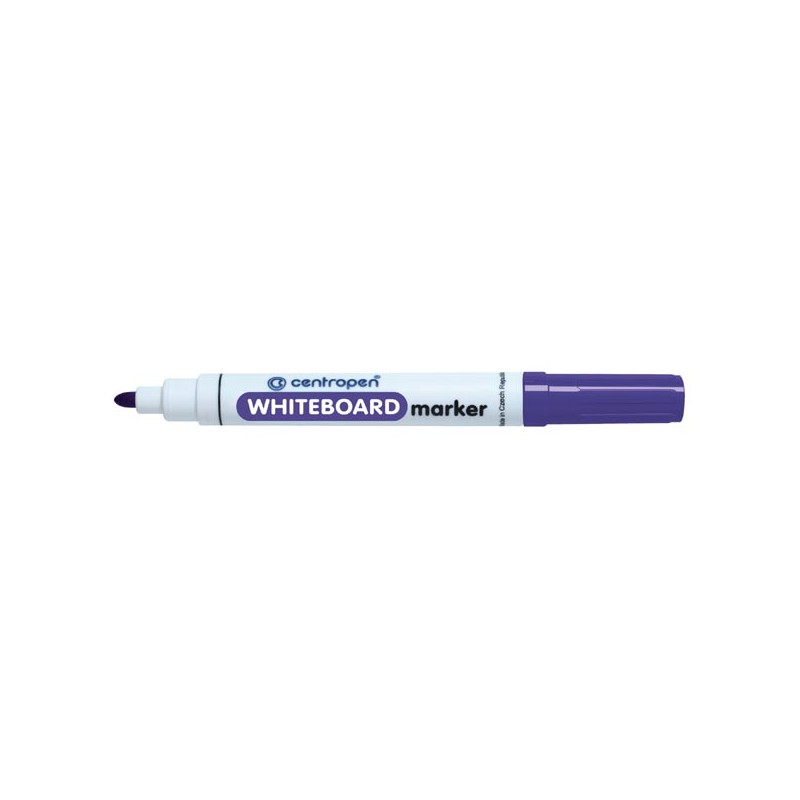 Centropen, whiteboard marker 8559, fialový, 10ks, 2.5mm, alkoholová báze, cena za 1ks