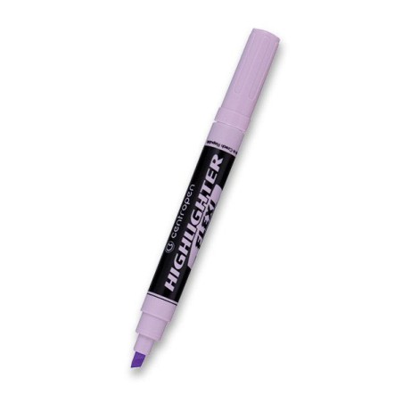 Centropen, zvýrazňovač 8542, fialový, 10ks, 1-5mm, se super pružným hrotem, cena za 1ks, DOPRODEJ