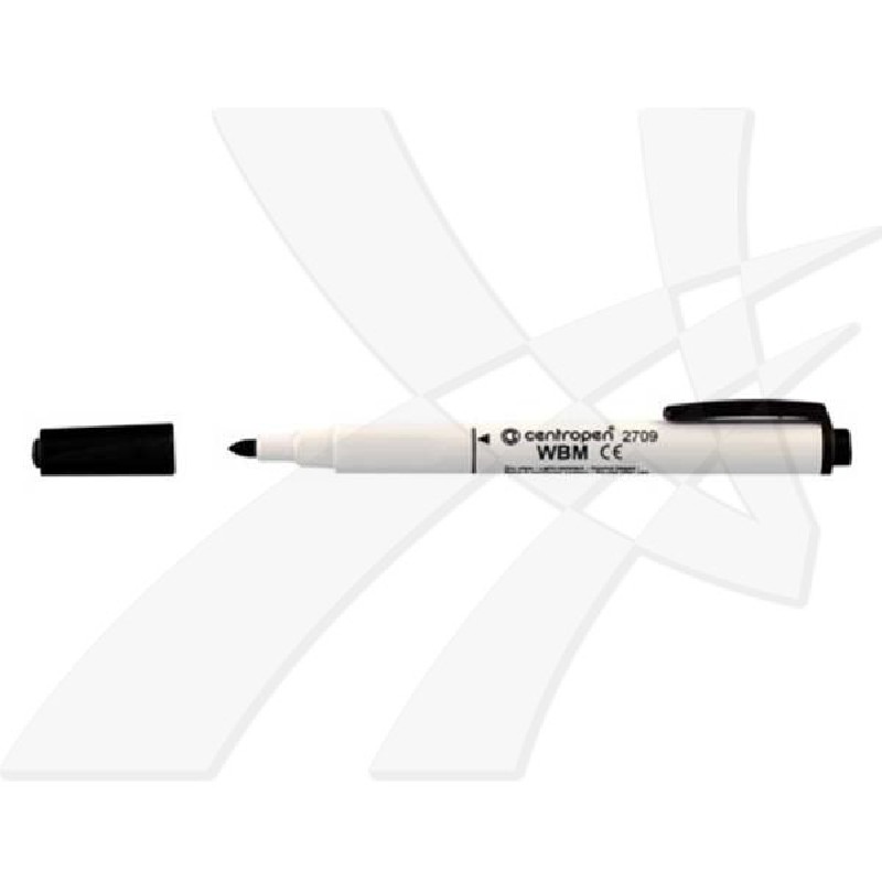 Centropen, Popisovač 2709, černý, 5ks, 1.8mm, stíratelný, cena za 1ks