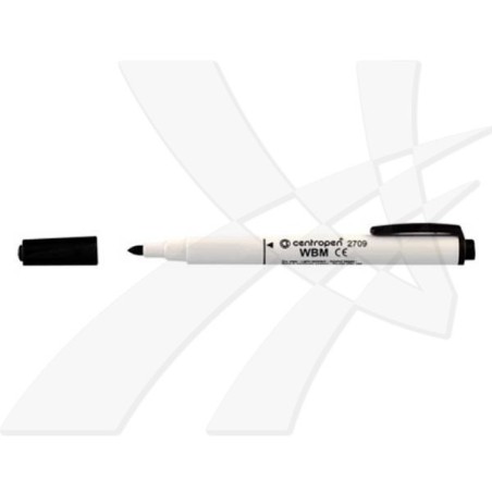 Centropen, Popisovač 2709, černý, 5ks, 1.8mm, stíratelný, cena za 1ks
