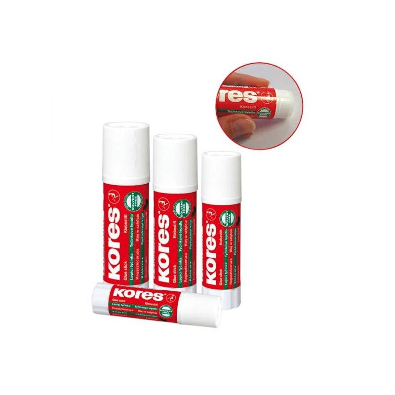 Lepicí tyčinka bílá, 40g, Kores