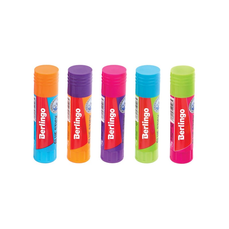 Lepidlo tyčinka Fuze, 10g, 24ks, Berlingo