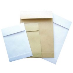 Obchodní taška recyklovaná, B4, 250 x 353mm, bílá, Krpa, cena za 1 baleni, 5x5ks, DOPRODEJ