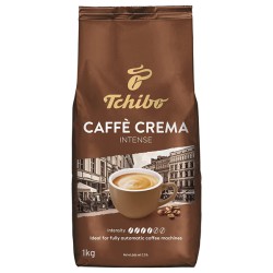 Káva zrnková, Tchibo, Caffe Crema Intense, 1kg, sáček, 100% Arabica