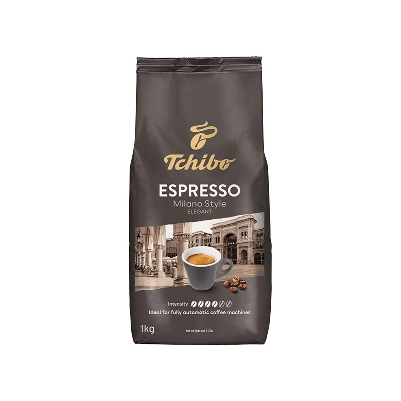Káva zrnková, Tchibo, Espresso Milano Style, 1kg, sáček