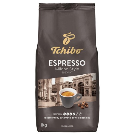 Káva zrnková, Tchibo, Espresso Milano Style, 1kg, sáček