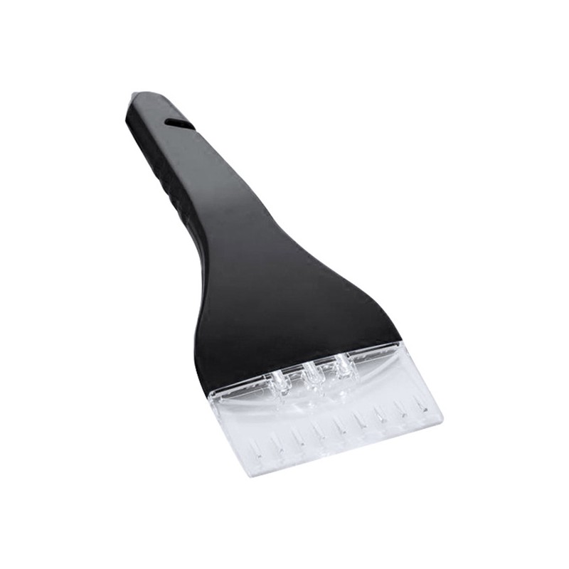Škrabka na led černá, plast, s LED světly, DOPRODEJ
