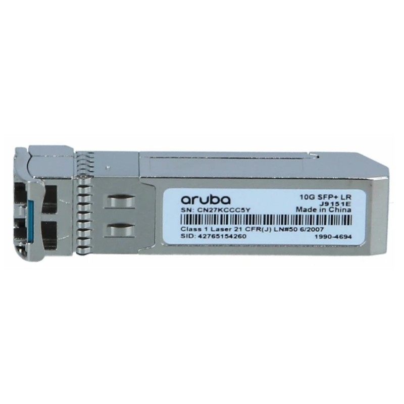 Aruba 10G SFP+ LC LR 10km SMF XCVR