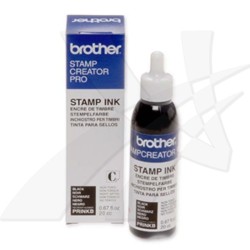 Inkoustová náplň Brother, PRINKB, černá, 20ml
