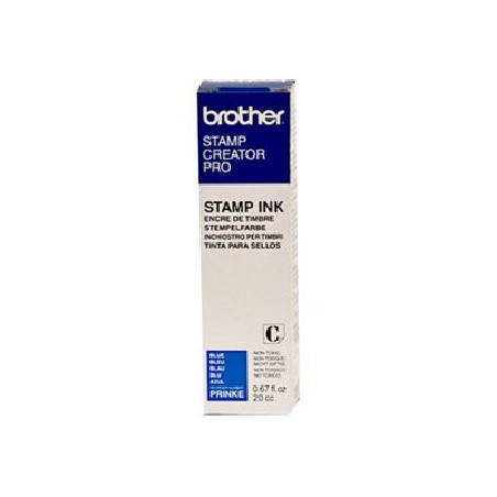 Inkoustová náplň Brother, PRINKE, modrá, 20ml