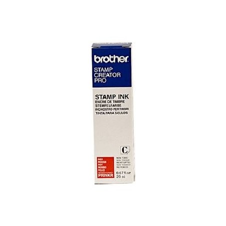 Inkoustová náplň Brother, PRINKR, červená, 20ml