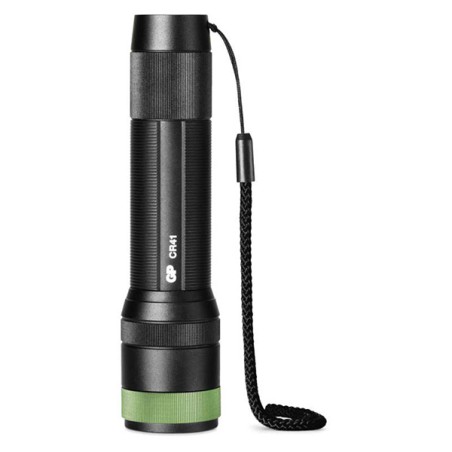 LED svítilna, Li-Ion 3,7V/2500mAh, kovová, černá, 650lm, CR41