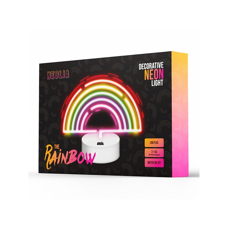 Neon on a stand LED RAINBOW multicolor NNE09 Neolia