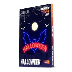 Neon PLEXI LED HALLOWEEN blue red NNE17 Neolia
