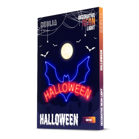 Neon PLEXI LED HALLOWEEN blue red NNE17 Neolia