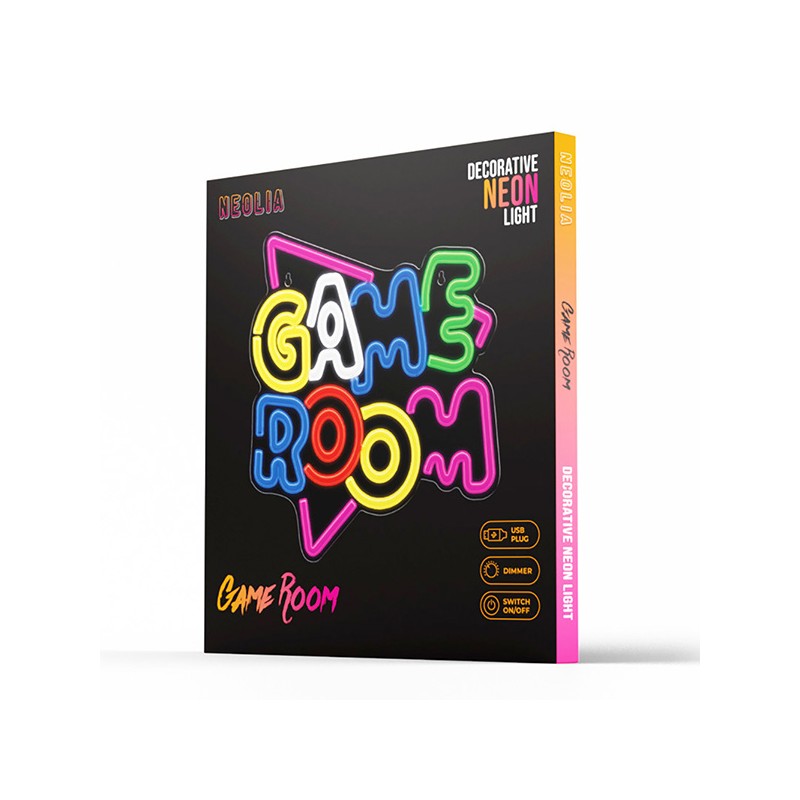 Neon PLEXI LED GAME ROOM multicolor NNE20 Neolia