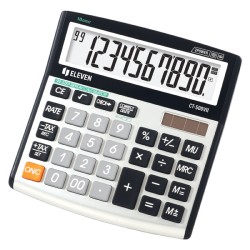 Eleven Kalkulačka CT500VII, šedá, stolní, desetimístná
