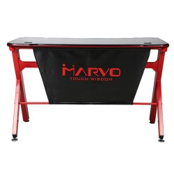 Marvo Herní stůl DE-03, 120 x 66 cm, 73 cm, podsvícený