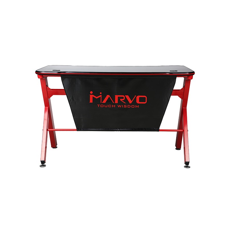 Marvo Herní stůl DE-03, 120 x 66 cm, 73 cm, podsvícený, DOPRODEJ
