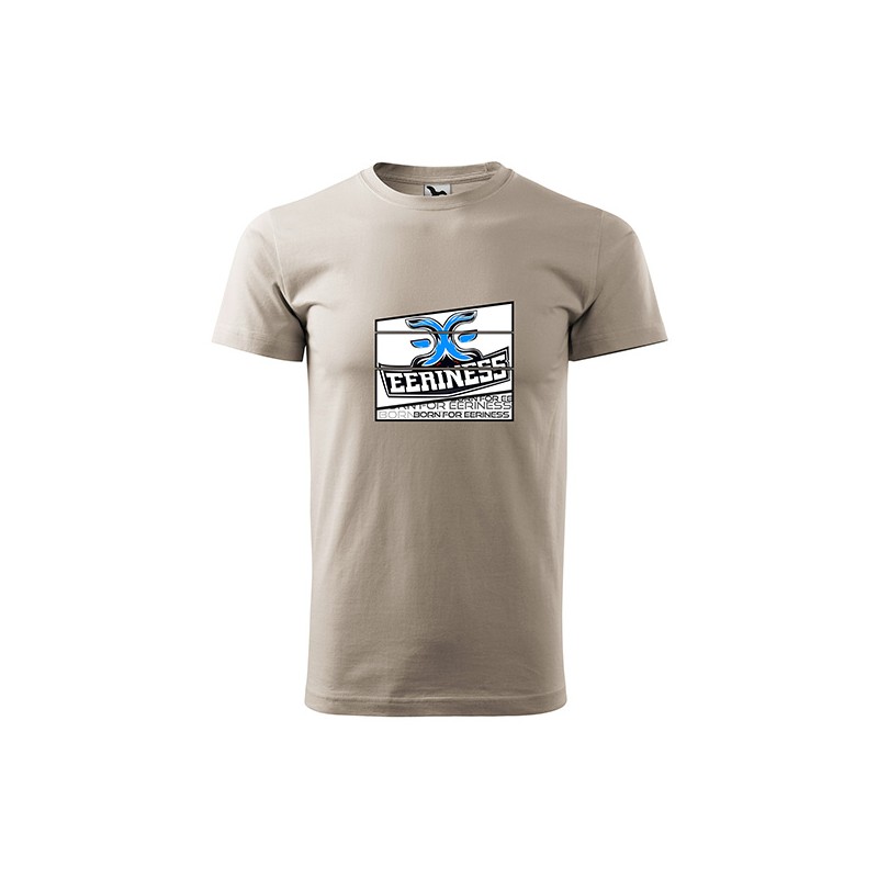 Tričko EERINESS, unisex, béžové, vel. S