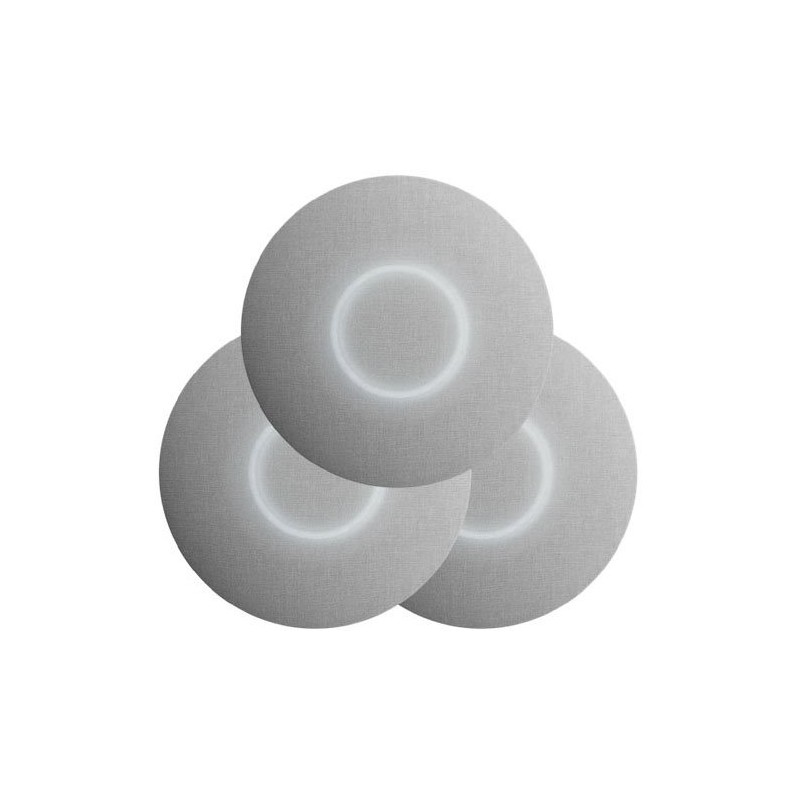 Ubiquiti kryt pro UAP-nanoHD, U6 Lite a U6+, motiv tkaniny, 3 kusy