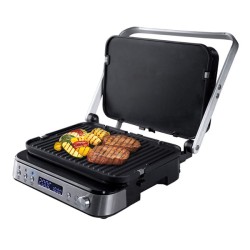 Orava Grillchef-3 elektrický kontaktní gril, 2000 W, LCD displej, časovač, digitální ovládání