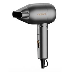 Orava HD-407 cestovní fén, 1300 W, sklápěcí rukojeť, keramická mřížka, 2 stupně výkonu